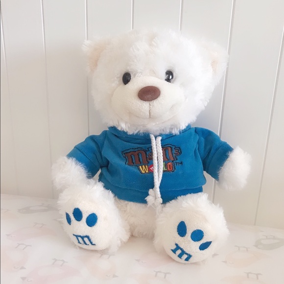 m&m world teddy bears